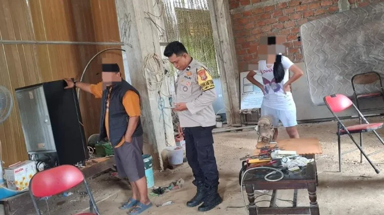 Team Elang Polsek Sorong Barat Tangkap Terduga Pelaku Pencurian di Rumah