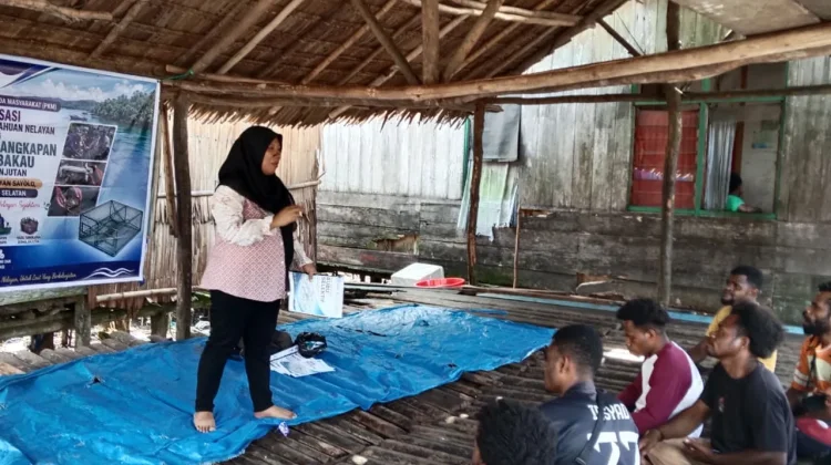 PkM Sosialisasikan Teknologi Tangkap Kepiting Bakau Berkelanjutan bagi Nelayan