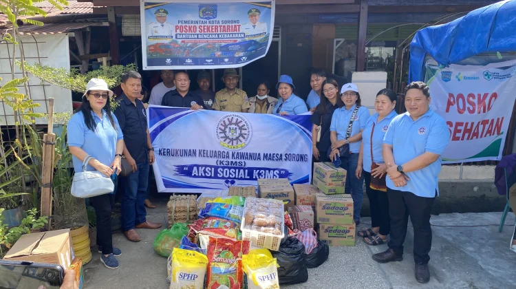 K3MS Salurkan Bantuan Donasi Anggota untuk Korban Kebakaran di Klasuur