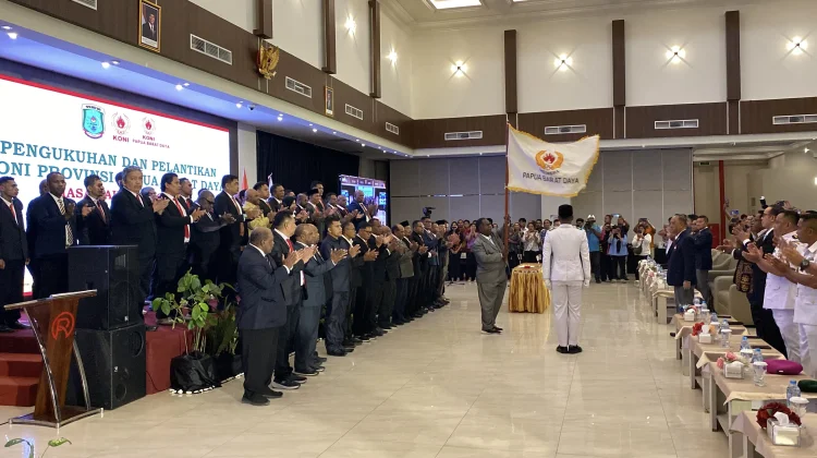 Resmi Pimpin KONI PBD, Elisa Kambu Siapkan Langkah Hadapi Pra-PON dan PON