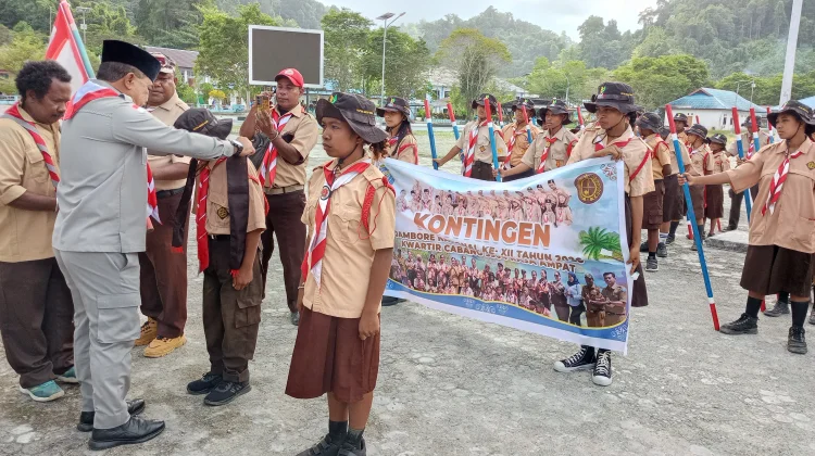 Raja Ampat Kirim 28 Pelajar Ikuti Jambore Nasional Pramuka XII