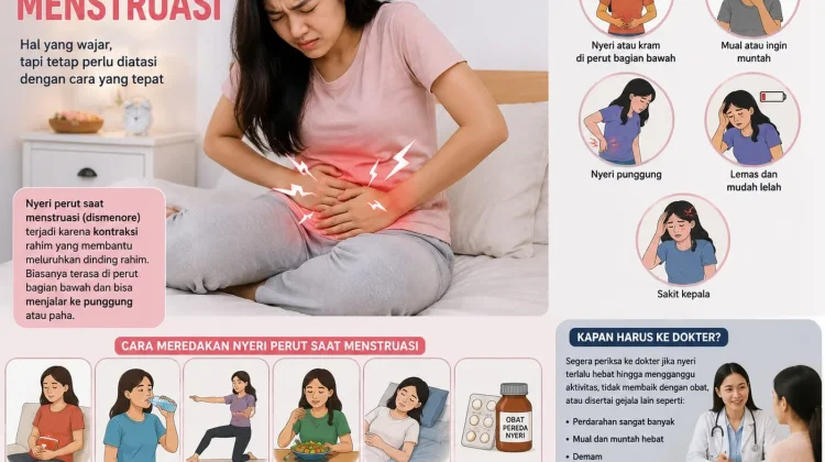 Atasi Sakit Perut saat Menstruasi
