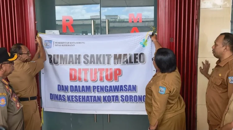 Pemkot Sorong Resmi Membuka Kembali Operasional RS Maleo