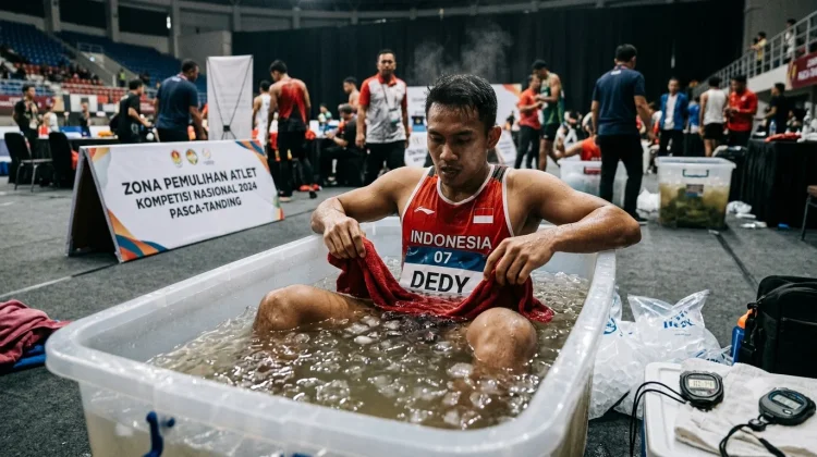 Bukan Sekadar Tren, Ini Alasan Atlet Berendam Air Es usai Bertanding