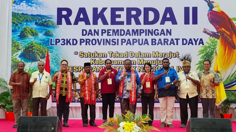 Gubernur Papua Barat Daya Minta Peserta Rakerda II LP3KD Jaga Persatuan