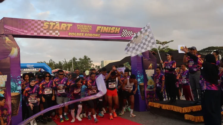 Pererat Kebersamaan Polri dan Masyarakat, Polda PBD Laksanakan Polwan RUN 2026