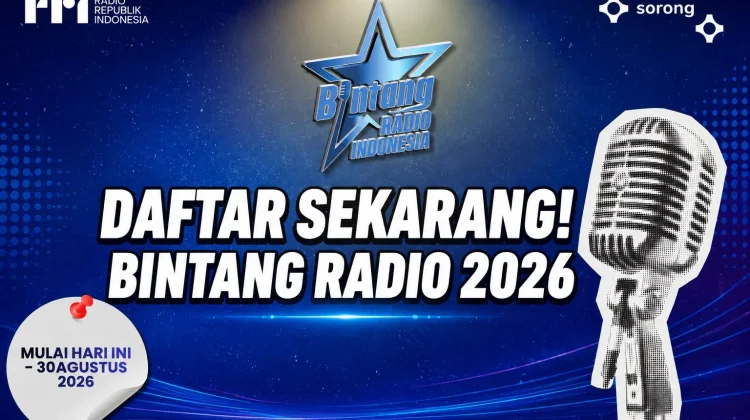 Bintang Radio 2026 Resmi Dibuka, RRI Sorong Ajak Talenta Muda Unjuk Bakat