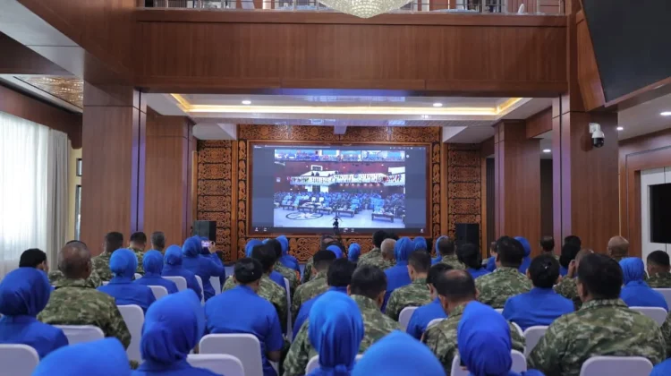 Rangkaian HUT Ke-80 Jalasenastri, Koarmada III Ikuti Arahan Kasal Secara Virtual