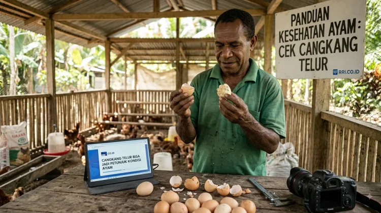 Cangkang Telur Bisa Jadi Petunjuk Kondisi Kesehatan Ayam