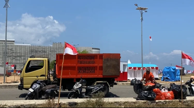 Satu Kontainer Sampah Tiap Hari, DLH PBD Soroti Perilaku di Lokasi HUT RI PBD