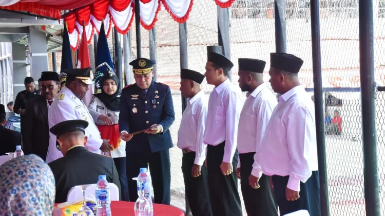 Koarmada III Hadiri Penyerahan Remisi Umum Bagi Napi pada HUT Ke-81 Kemerdekaan RI
