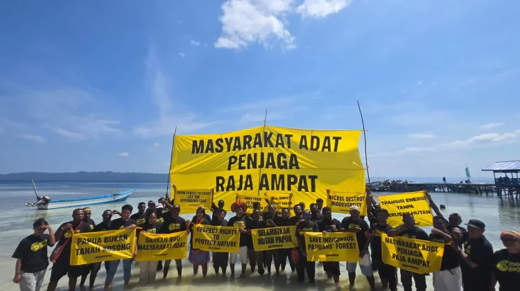 Masyarakat Adat Raja Ampat hingga Amazon Perkuat Solidaritas Jaga Alam