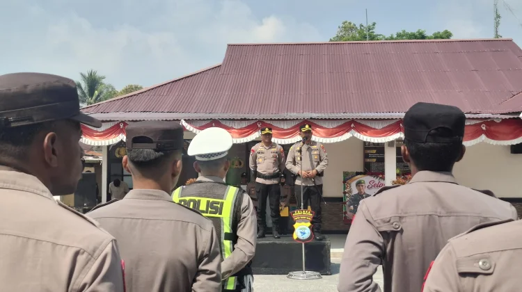 Mantan Kapolres Sorsel Minta Perwira dan Personel Bantu Tugas Kapolres Baru