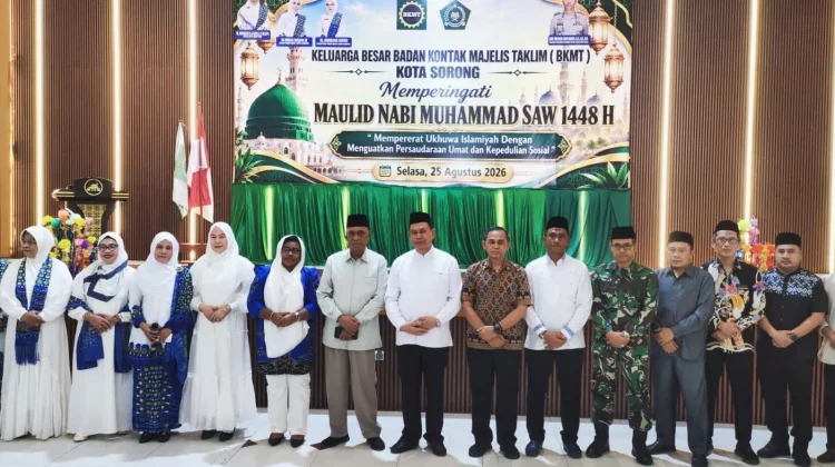 BKMT Kota Sorong Peringati Maulid Nabi Muhammad SAW 1448 H