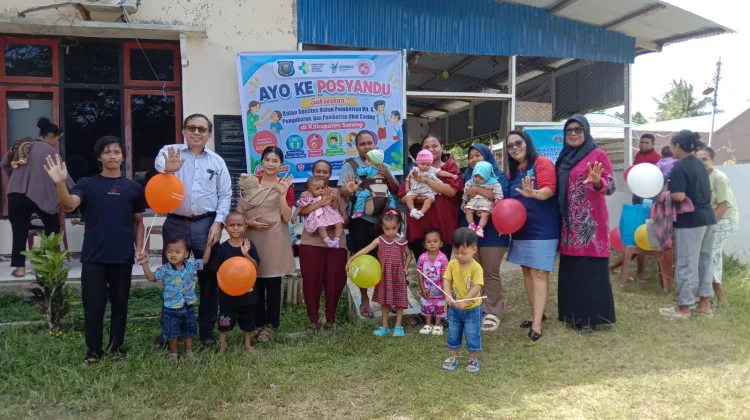 Dinas Kesehatan Kabupaten Sorong Dorong Orang Tua Bawa Bayi dan Balita ke Posyandu