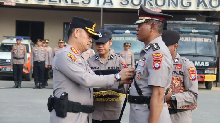 AKBP Gleen Rooi Molle, Resmi Dilantik sebagai Wakapolresta Sorong Kota