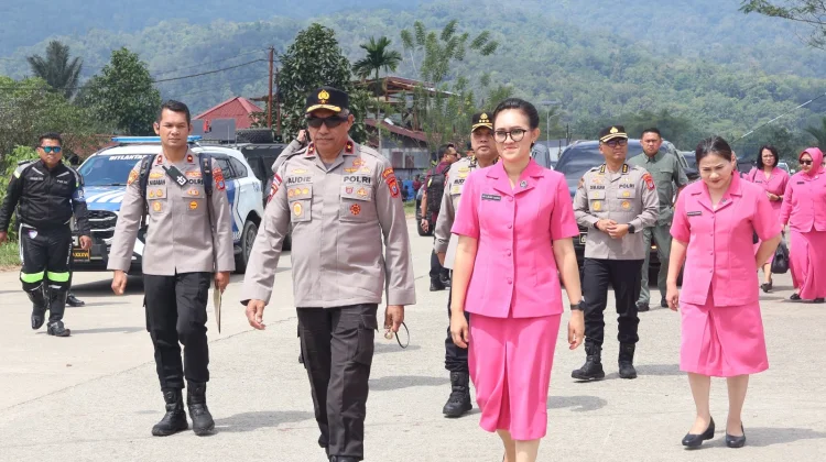 Kapolda Papua Barat Daya Melaksanakan Kunker ke Polres Tambrauw