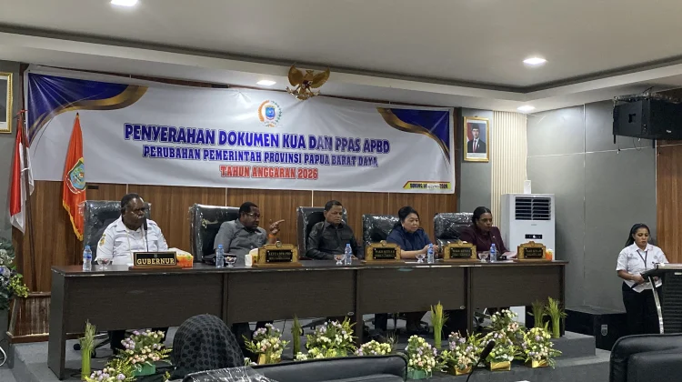 Terima KUPA-PPAS Perubahan APBD, DPRP PBD Lanjutkan Pembahasan di Banggar