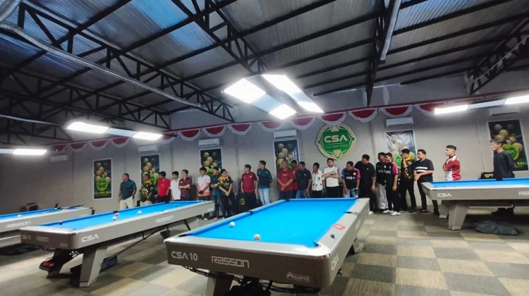 Cue Sport Arena Sorong Gelar Turnamen Biliar Semarakkan HUT ke-81 RI