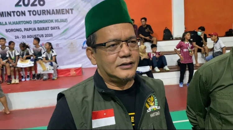 H. Hartono: Sorong Open III Jadi Peta Kekuatan Bulu Tangkis Papua Barat Daya