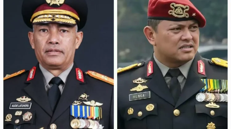 Hengki Haryadi Gantikan Audie Latuheru Menjadi Kapolda Papua Barat Daya