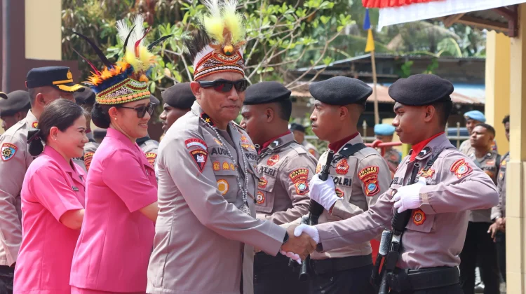 Kapolda Papua Barat Daya Laksanakan Kunker ke Polres Raja Ampat