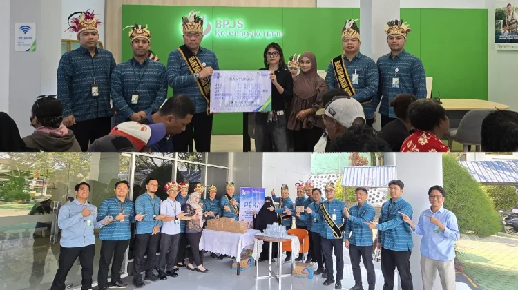 Harpelnas 2026, BPJS Ketenagakerjaan Sorong Hadir Lebih Dekat dengan Peserta
