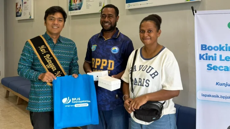 Momen Harpelnas 2026, BPJS Ketenagakerjaan Raja Ampat Berikan Layanan Spesial