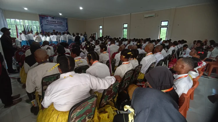 212 Calon Mahasiswa Universitas Werisar Sorong Selatan Ikut PKKMB