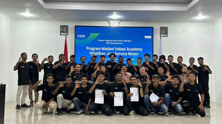 30 OAP Dilatih Merawat Sepeda Motor Lewat Kolaborasi PNM dan BPVP Sorong