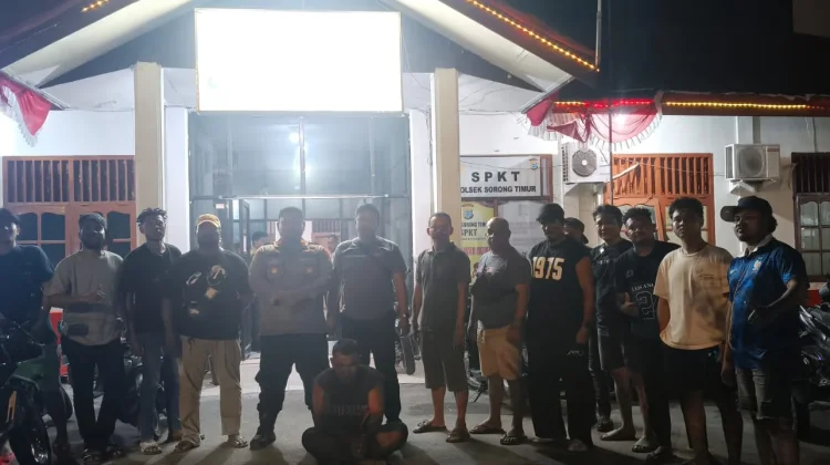 Gabungan Team Paniki dan Team Mangewang Amankan Terduga Pelaku Penganiayaan