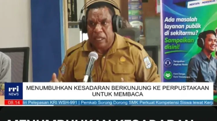 Ajakan datang di Perpustakaan sebagai Tempat Edukasi