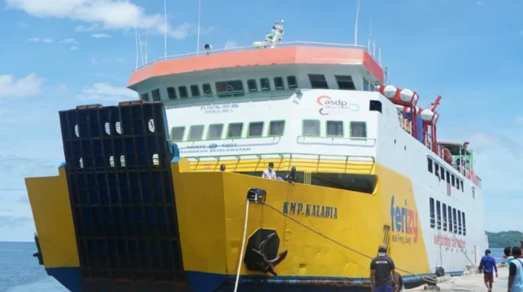 ASDP Sorong Prioritaskan Keselamatan Penumpang, KMP Kalabia Jalani Docking