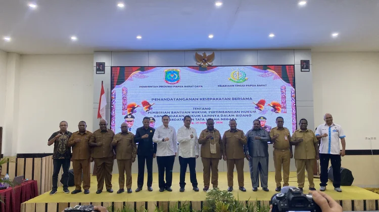 Pemprov PBD Gandeng Kejati Papua Barat Perkuat Pendampingan Hukum