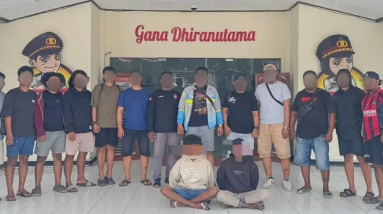 Dua Terduga Pelaku Pengeroyokan Anggota Polri Berhasil Diamankan