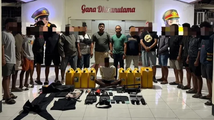 Polresta Sorong Kota Tangkap Pelaku Pencurian di Kapal Pesiar WNA Jerman