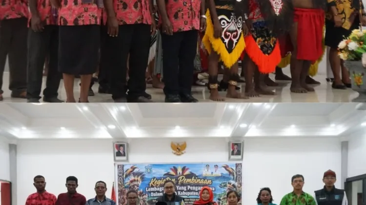 Wabup Sorong Lantik Tiga Komunitas Kesenian, Festival Budaya Malamoi 2026