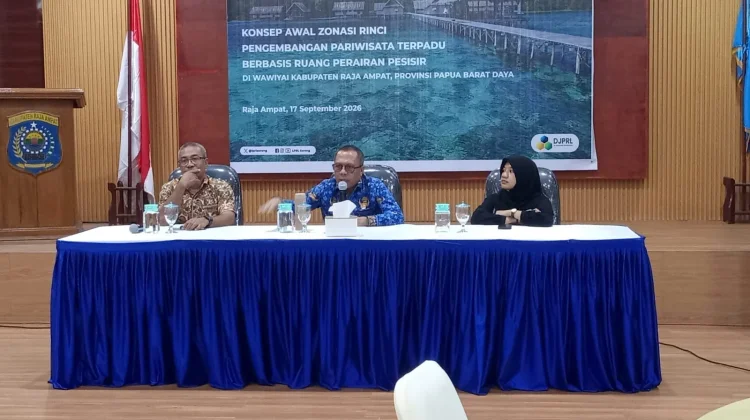 KKP Dukung Kajian Pengembangan Kota Wisata Terpadu Wawiyai Raja Ampat
