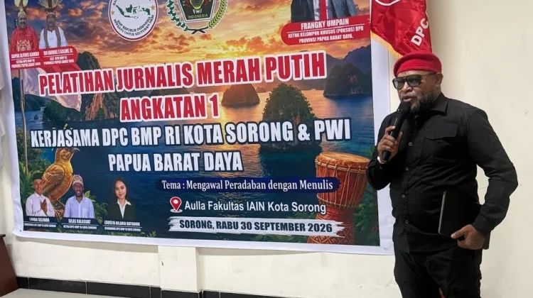 Pelatihan Jurnalis Merah Putih, Franky: Jurnalis OAP Penjaga Masa Depan Papua