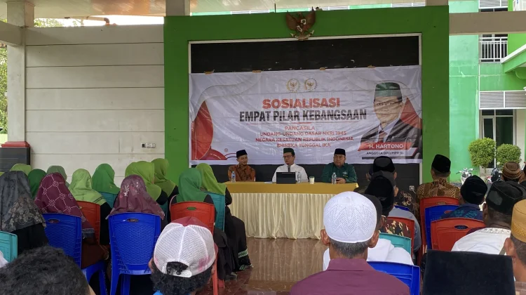 Sosialisasi Empat Pilar, H. Hartono Ajak PCNU Sorong Rawat Kebhinekaan