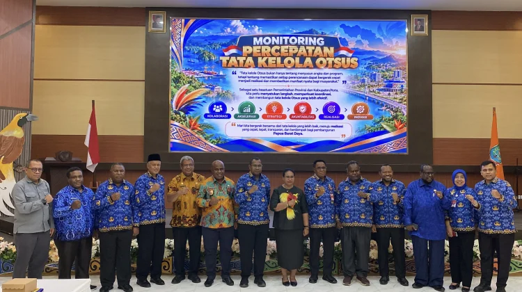 Pemprov dan Kabupaten/Kota se-PBD Komitmen Percepat Syarat Salur Dana Otsus