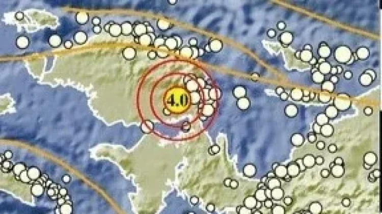 Tercatat Gempa M4,0 di Timur Laut Bintuni