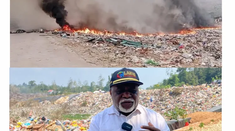 TPA Makbon Terbakar! Kepala DLH PBD Ajak Semua Pihak Waspada dan Turun Tangan