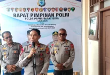 Polda PBD Gelar Rapim Guna Mendukung Ketahanan Pangan