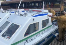 Tiga Puskesmas Terima Bantuan Speedboat Pusling dari Pemprov Papua Barat Daya