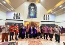 Peresmian dan Pentahbisan Menara Lonceng Gereja GKI Tiberias