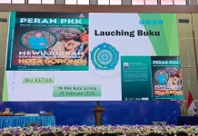 HUT Kota Sorong, Jemima Lobat Luncurkan Buku Peran PKK Membangun Kesehatan