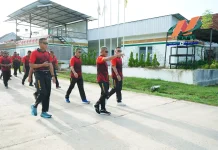 Danpasmar 3 Ajak Perwira Denmako Tetap Bugar