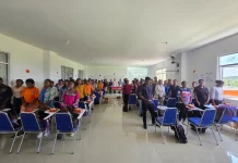 Kementerian Kebudayaan Gelar Sosialisasi Anyaman Noken dan Fashion Show Adat