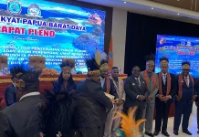 MRP Papua Barat Daya Serahkan Pokok Aspirasi Masyarakat kepada Pemerintah dan DPR